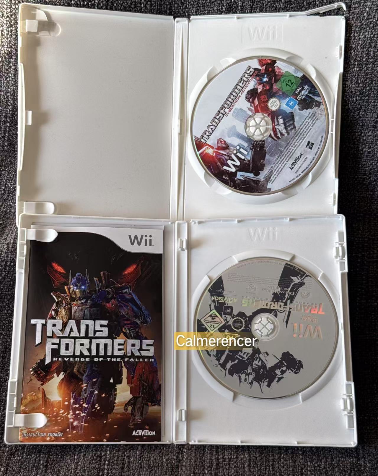 2x Transformers Games -  Nintendo Wii game