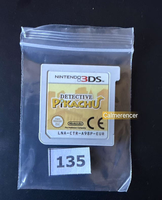 Dective Pikachu Game - No case Nintendo 3DS