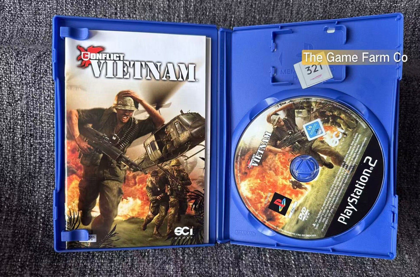 Conflict Vietnam Game In Mint Condition - Sony PlayStation 2 (PS2)