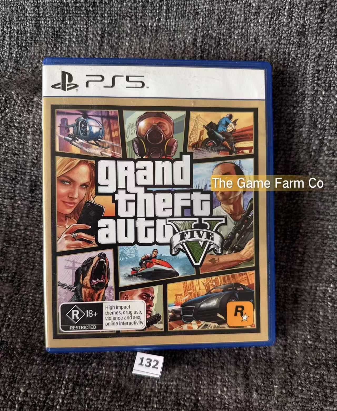 Grand Theft Auto 5 V - GTA Game - Sony Playstation 5 - Pal Version