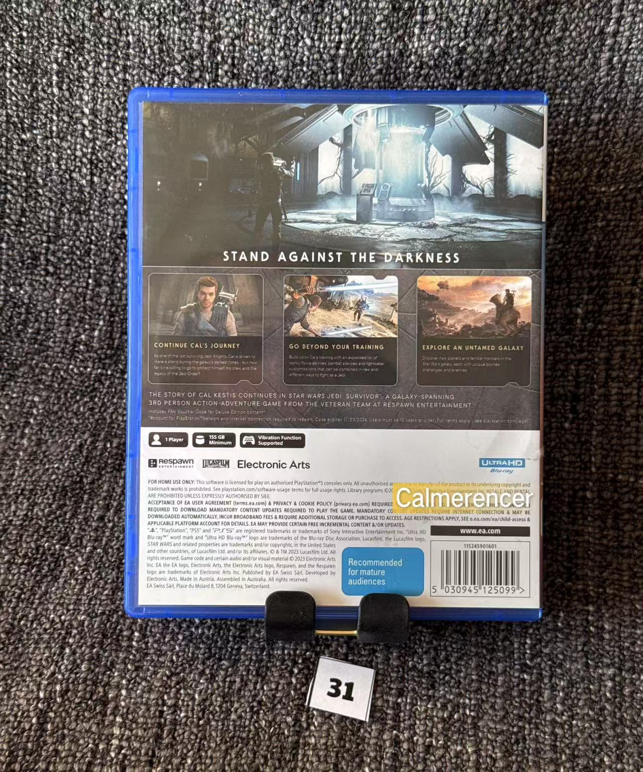 Star Wars Jedi Survivor Game - Sony Playstation 5 - Pal Version