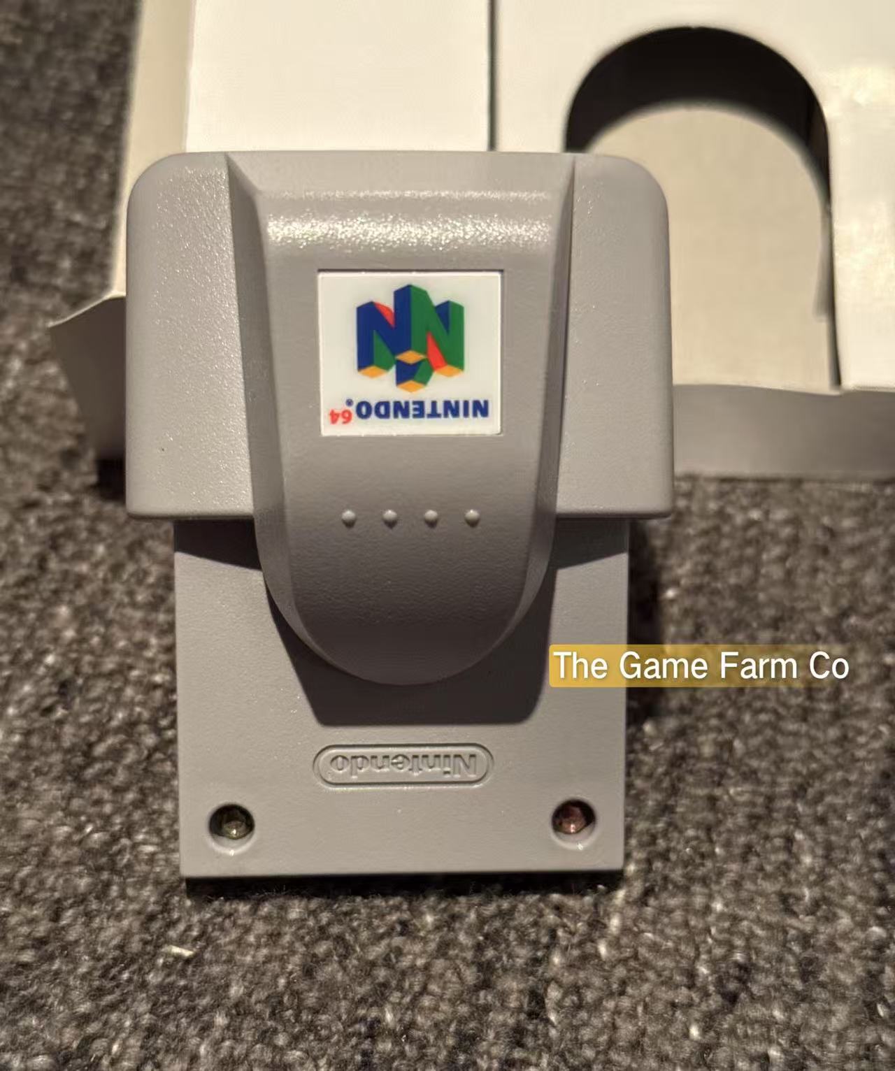 Nintendo 64 (N64) Rumble Pak boxed - Genuine