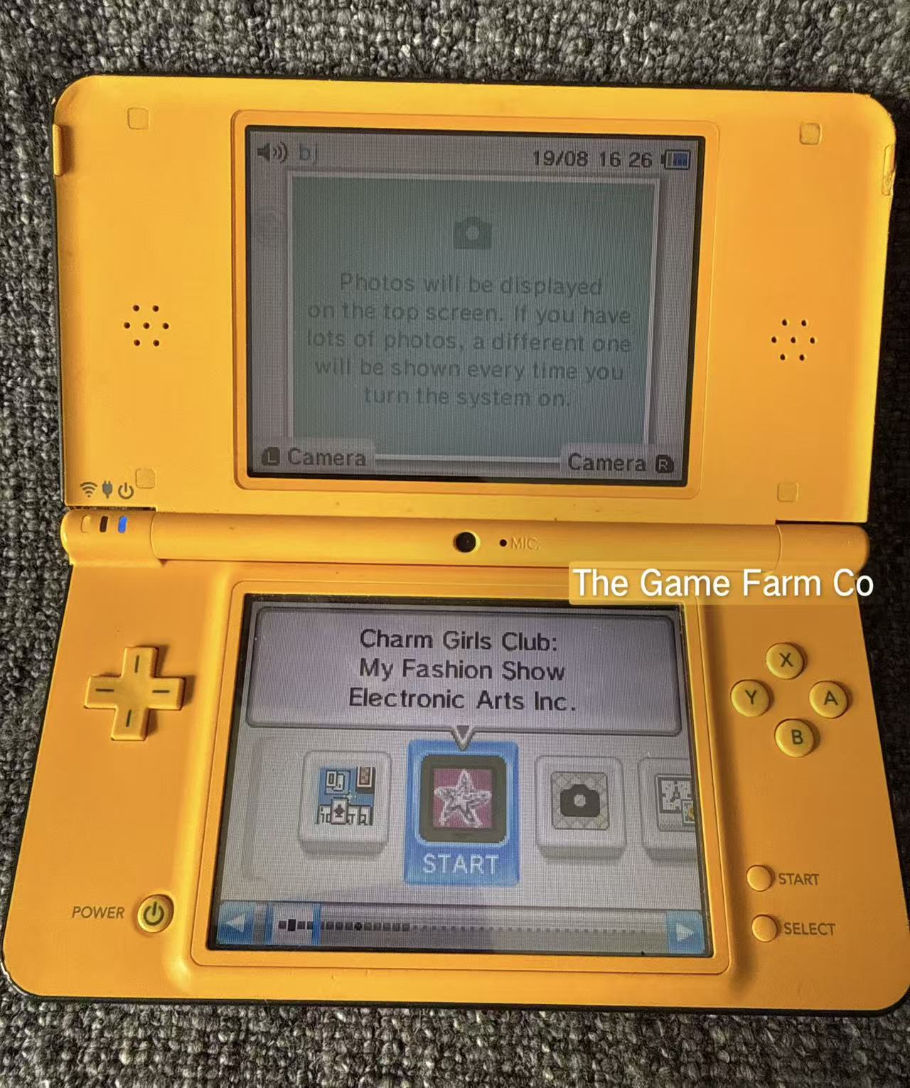 Nintendo DSi XL Yellow Console - Pal Aus