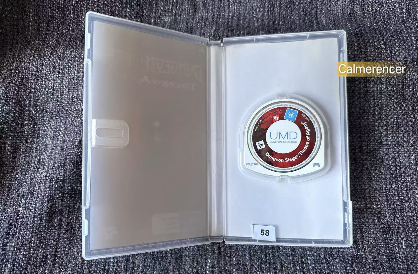 Dungeon Siege Throne Of Agony - No manual PSP Game - Playstation Portable