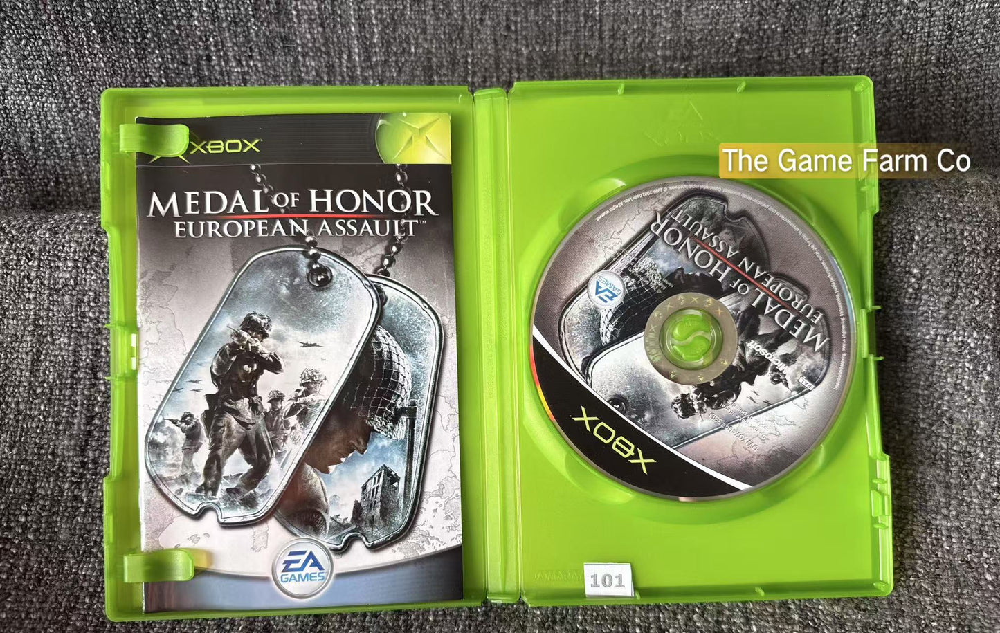 Medal Of Honor European Assault Game In Excellent Condition Microsoft Xbox Original