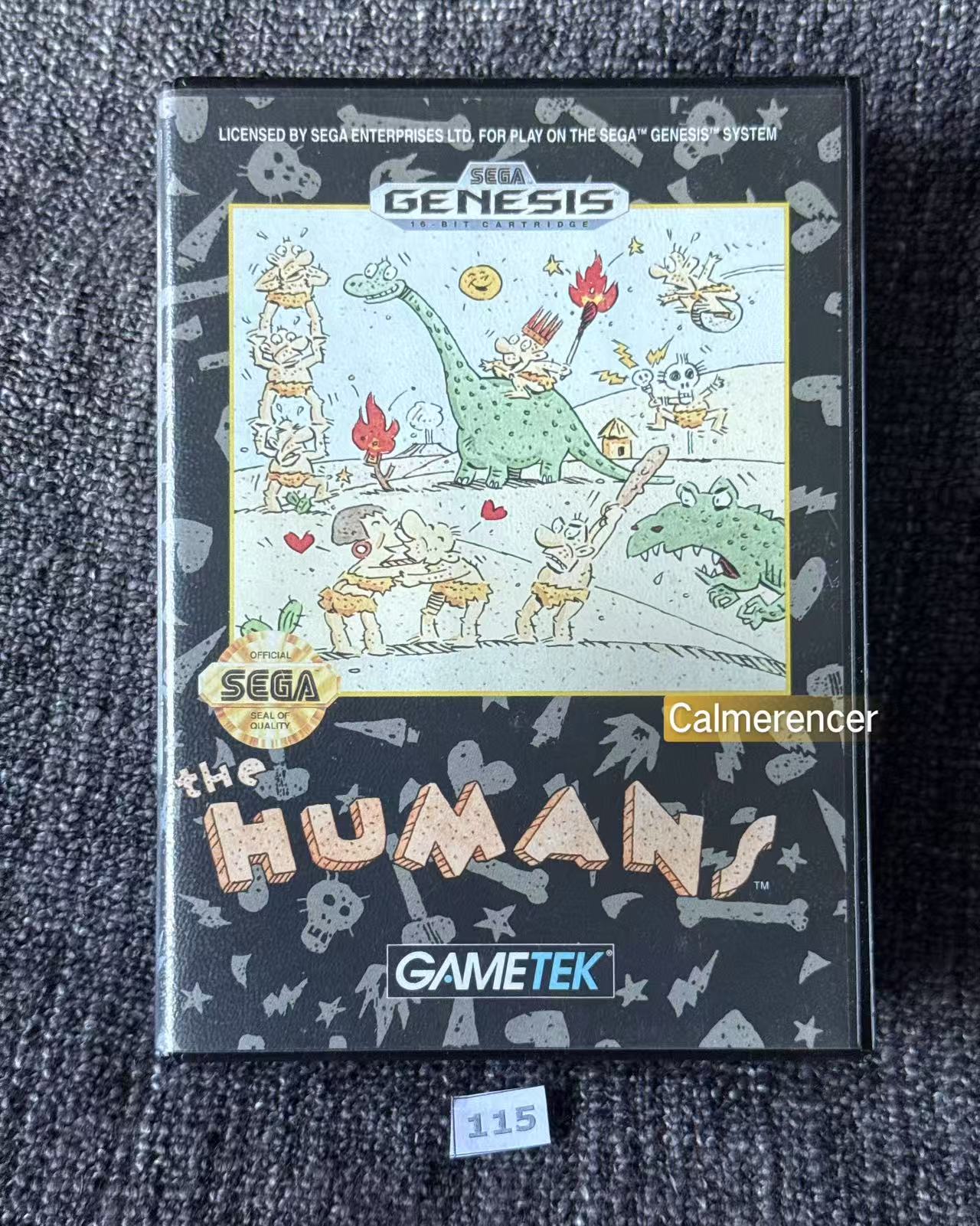 The Humans - Game - Sega Genesis – The GameFarm Co.