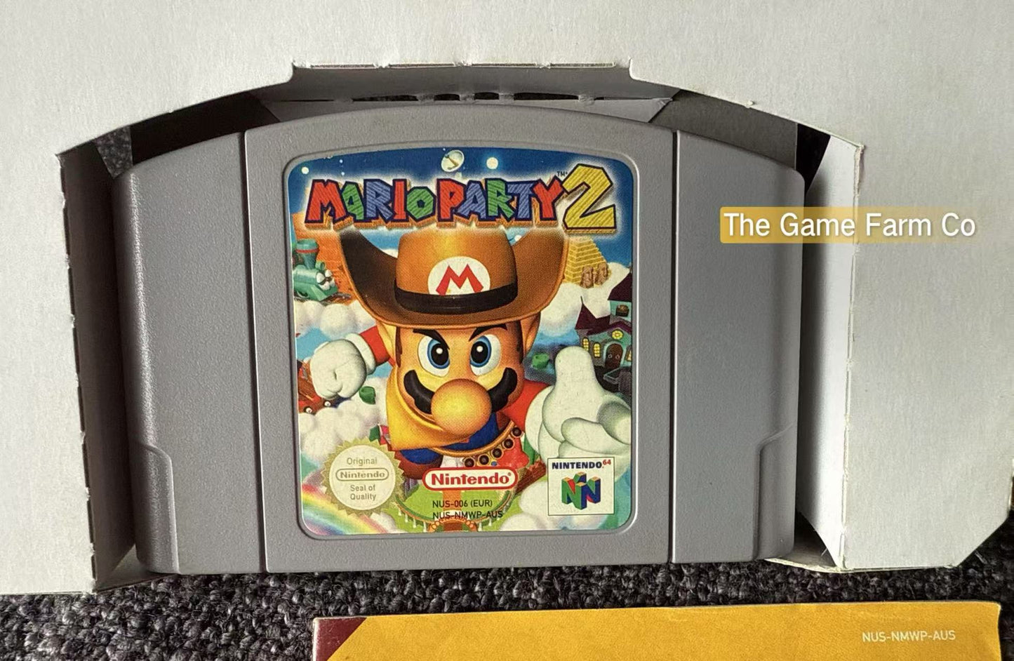 Mario Party 2 Game Boxed - Nintendo 64 / N64 - Pal Version