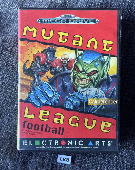 Mutant League Football  Excellent condition - Game - Sega Mega Drive