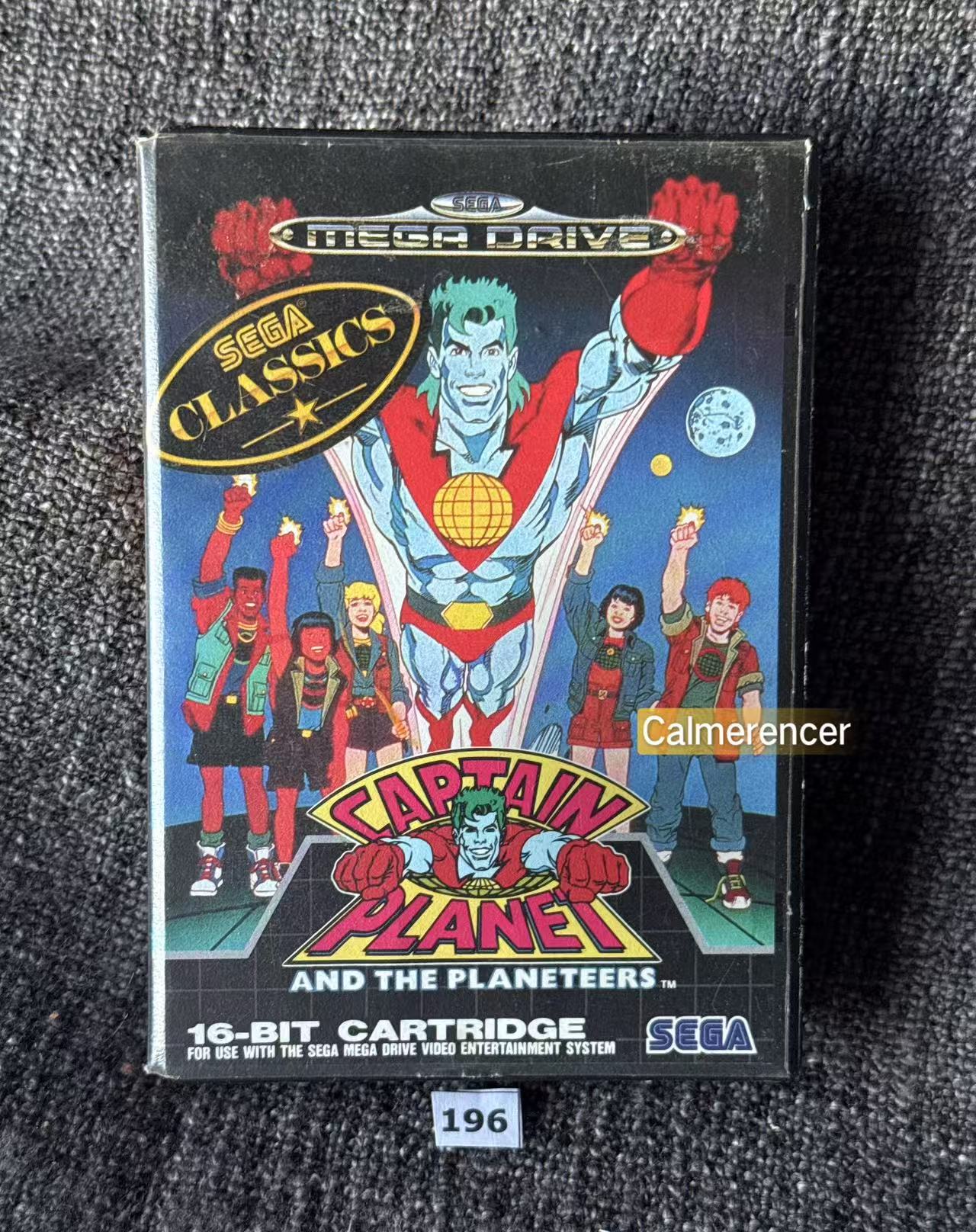 Captain Planet And The Planateers  - Game - Sega Mega Drive
