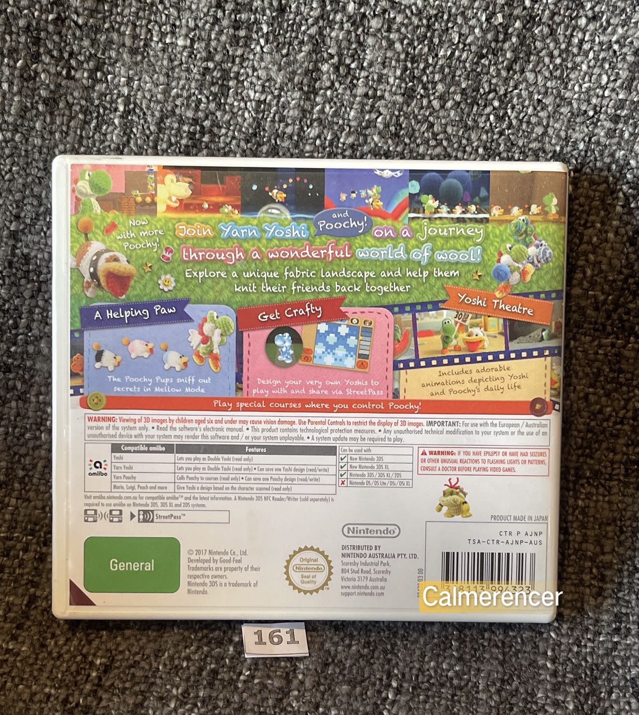 Yoshi's Woolly World Game Nintendo 3DS