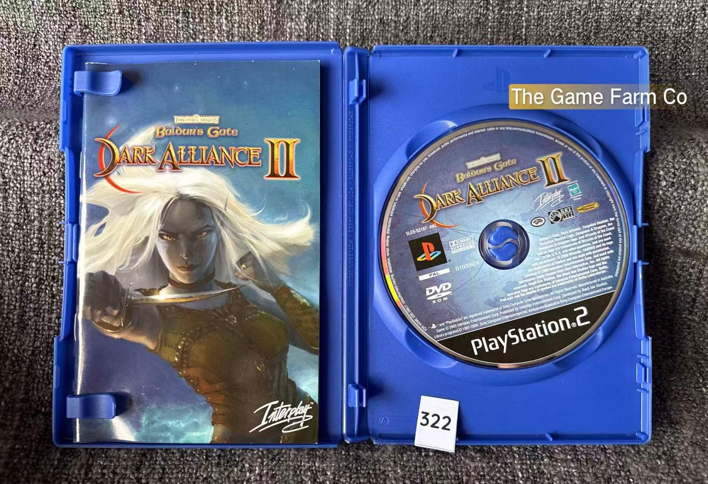 Dark Alliance II 2 Game - Sony PlayStation 2 (PS2)