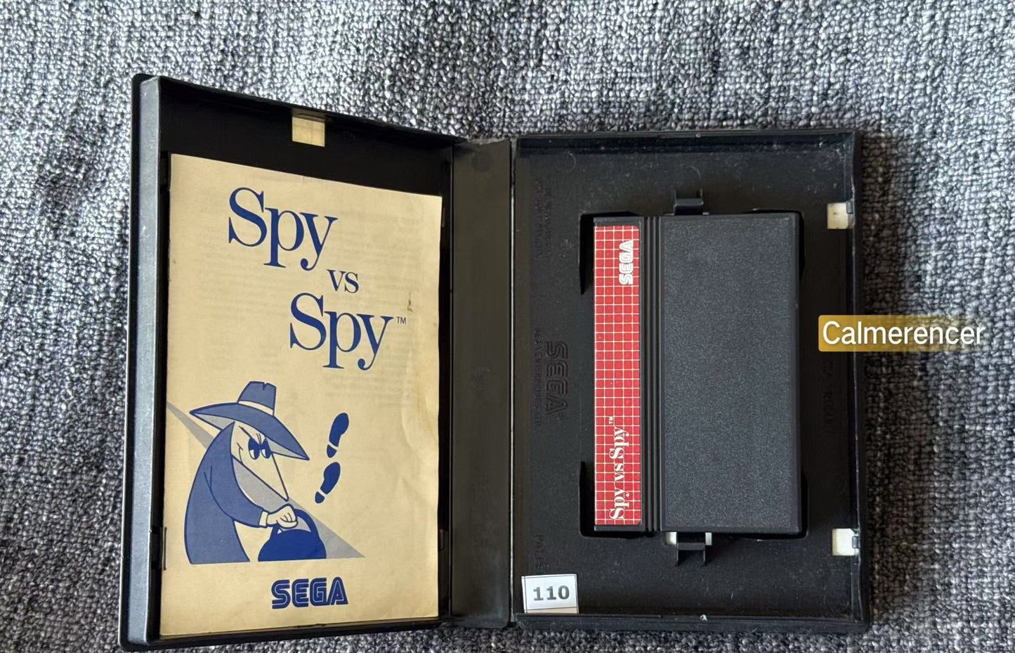 Spy Vs Spy Game - Sega Master System