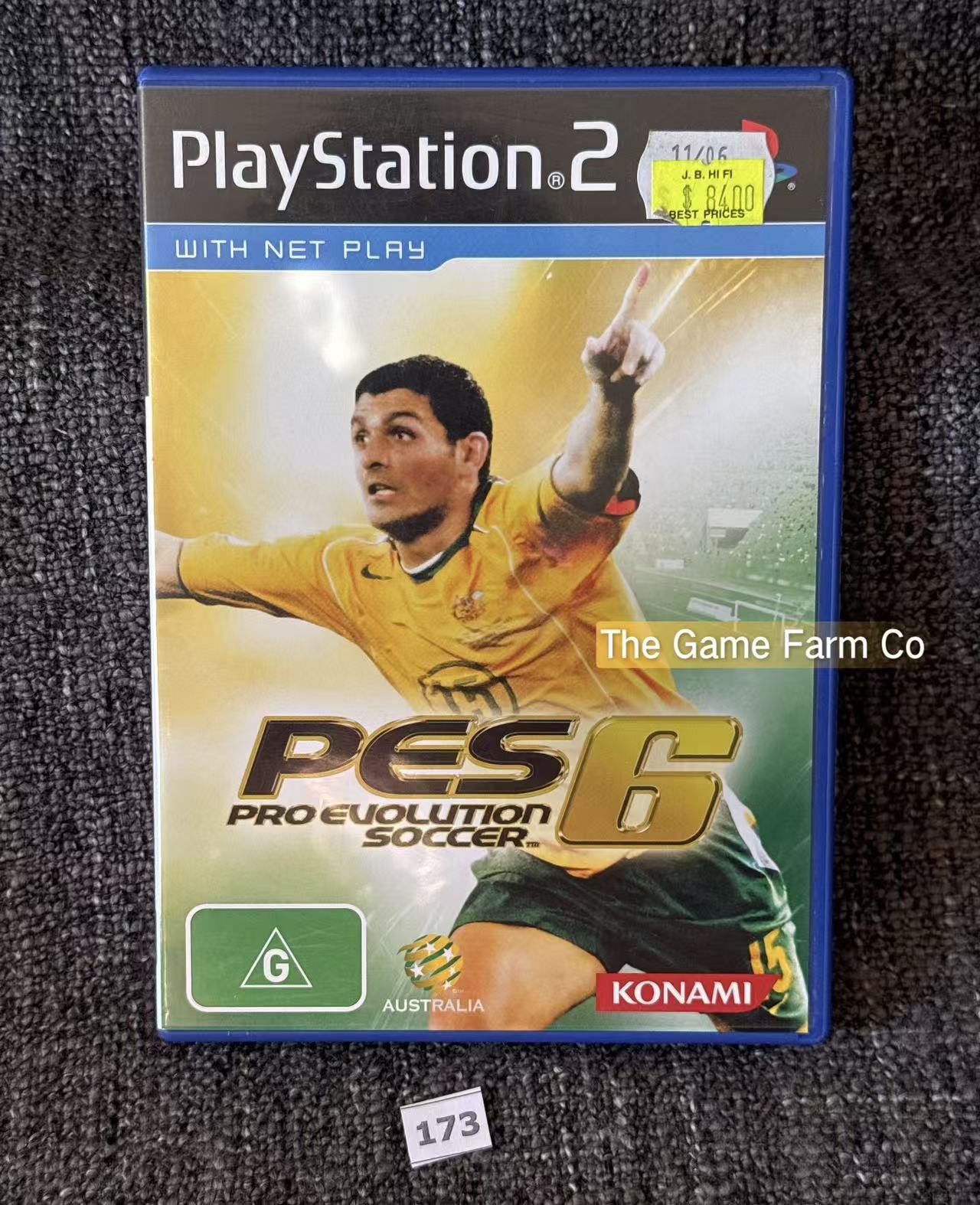 PES 6 Pro Evolution Soccer PS2 Physical Game CIB PAL Tested Used