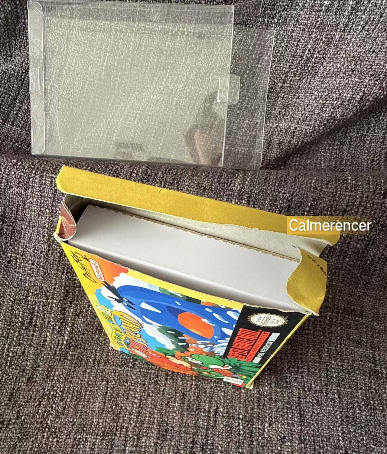 Super Mario World 2 Yoshi's Island Console Bundle Big Box (Snes) Pal Version - See Description