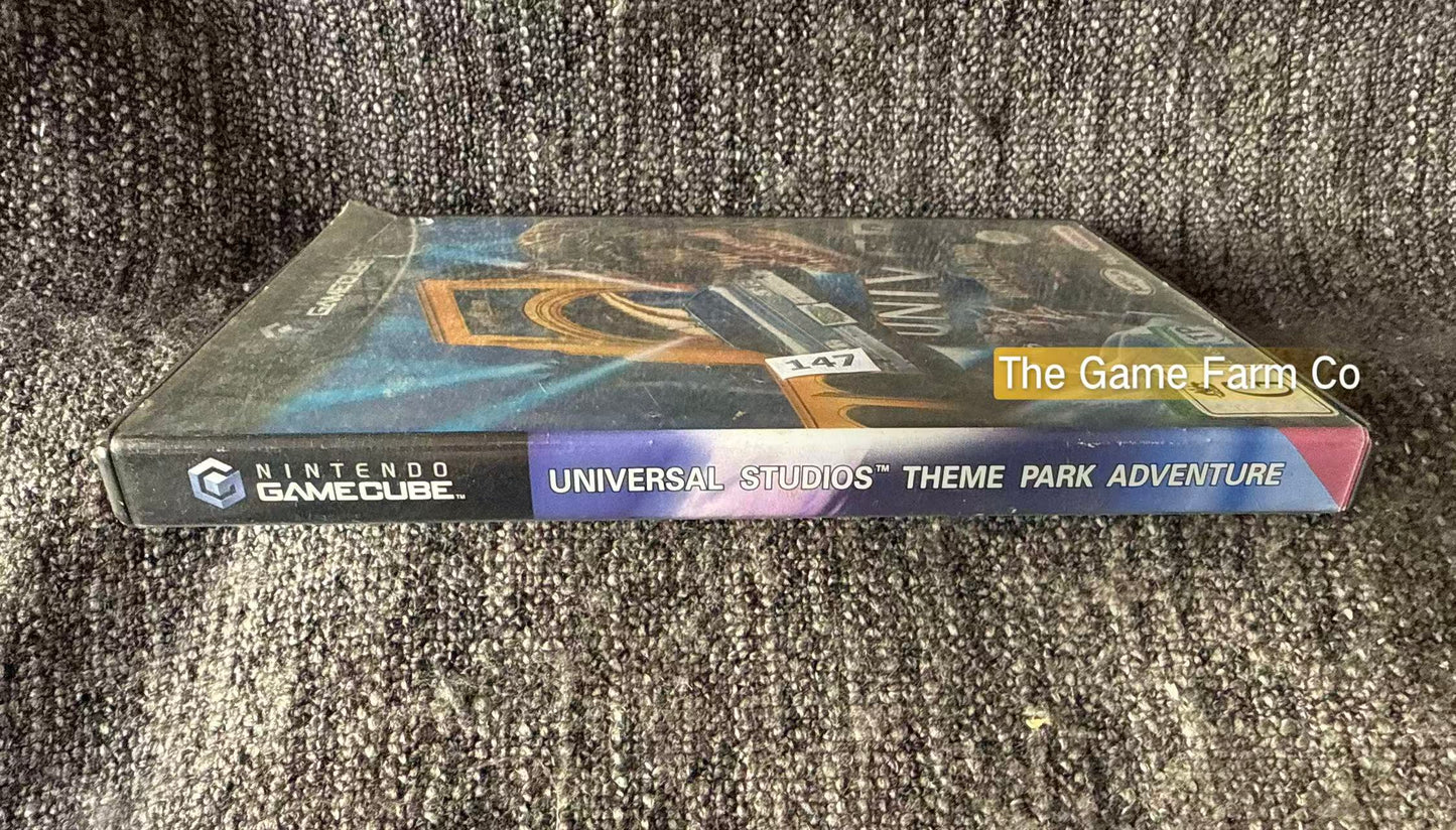 Universal Studios Theme Parks Adventure (GameCube) Complete CIB Manual PAL