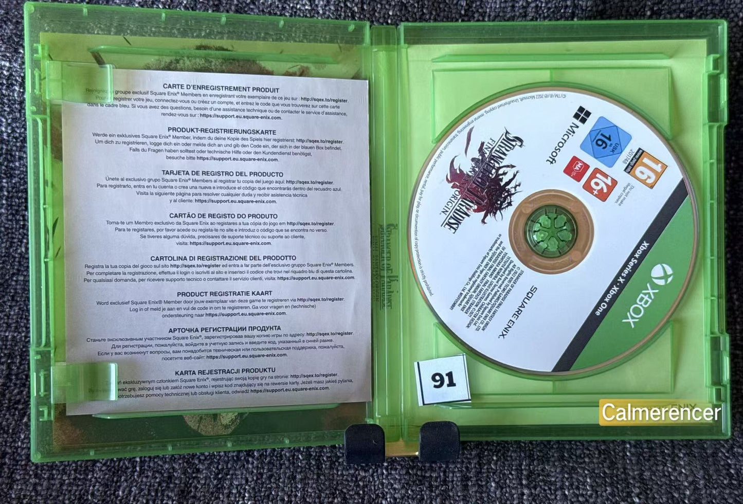 Stranger of Paradise Final Fantasy Origin Game Microsoft Xbox One