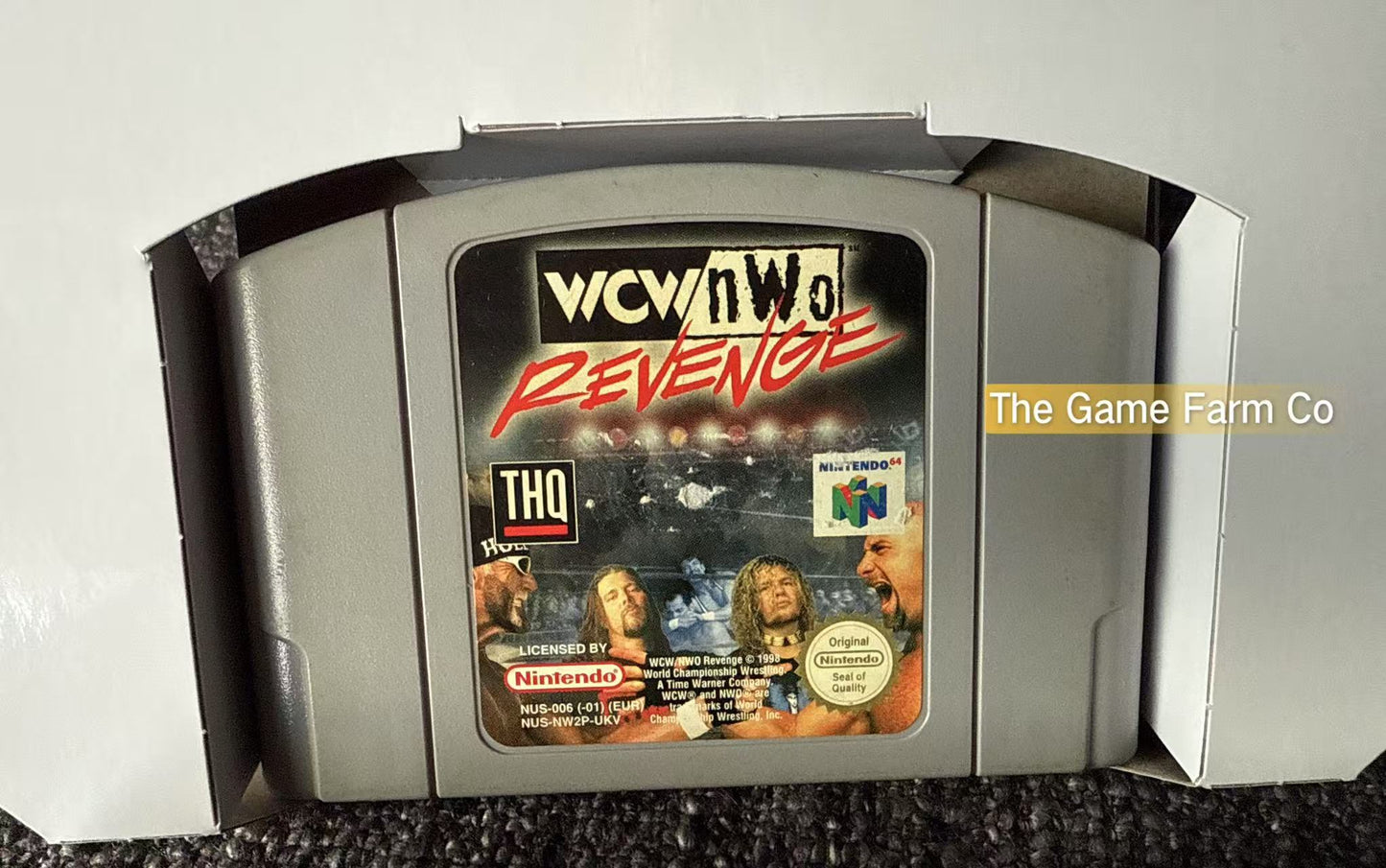 WCW NWO Revenge Game Boxed - Nintendo 64 / N64 - Pal Version