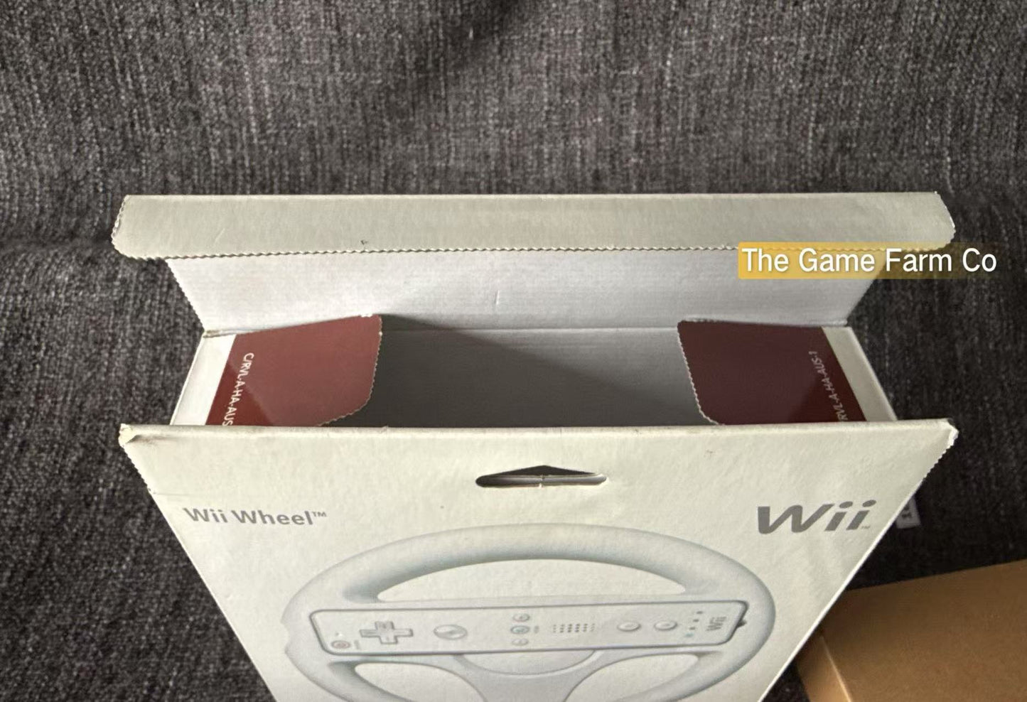 Genuine Nintendo Wii Wheel Boxed