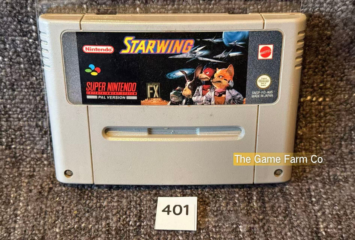 Starwing Super Nintendo (SNES) Loose Used PAL Version