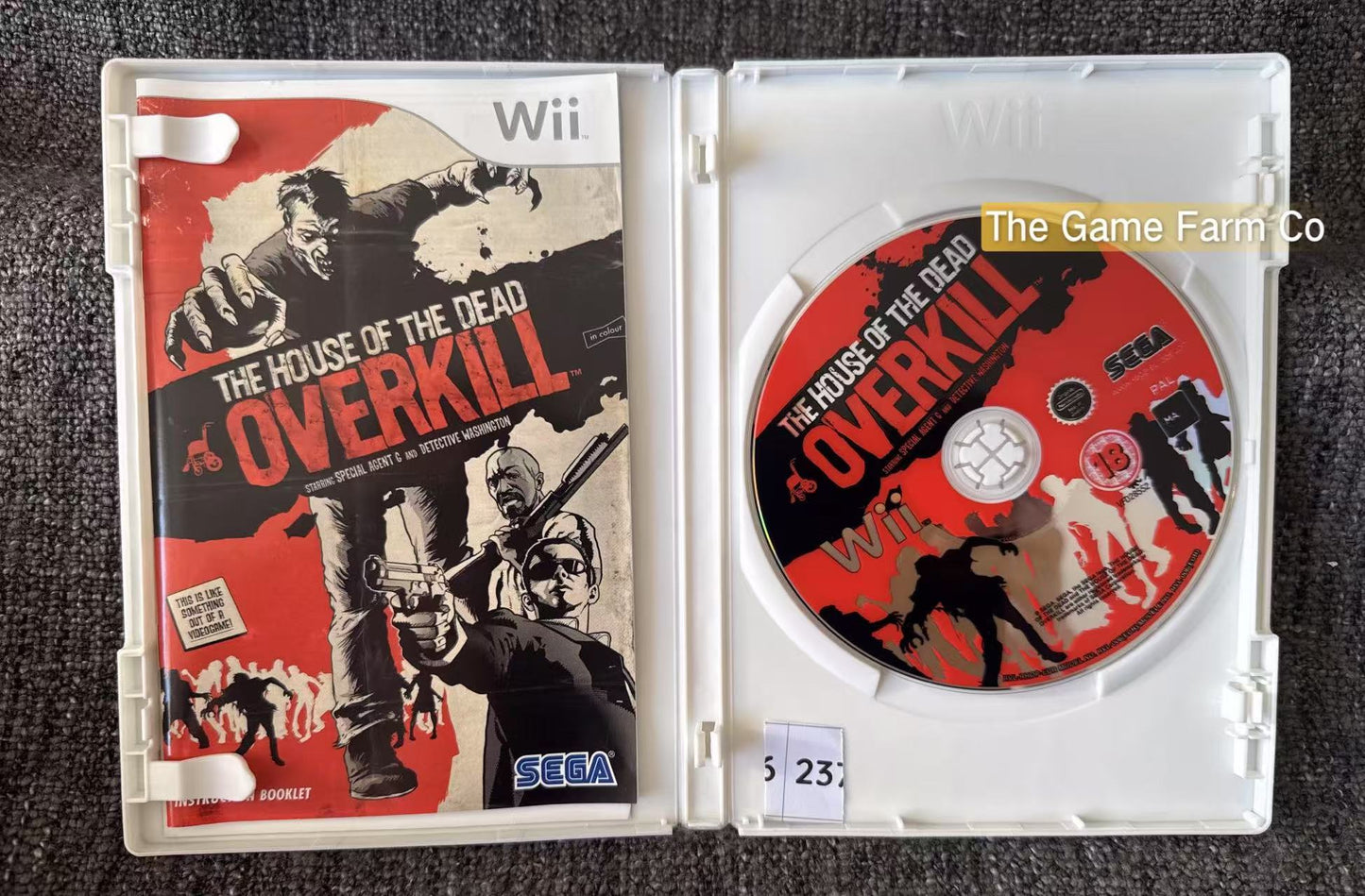The House Of The Dead Overkill -  Nintendo Wii game