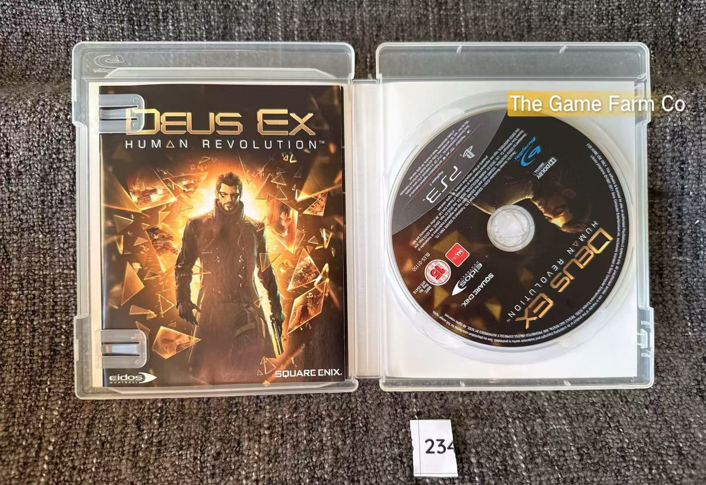 Deus Ex Human Revolution Limited Edition Game - PS3 - Sony Playstation 3