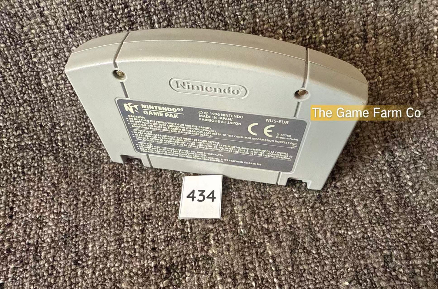 Star Wars Shadows of the Empire N64 Physical Game Loose PAL Tested Used