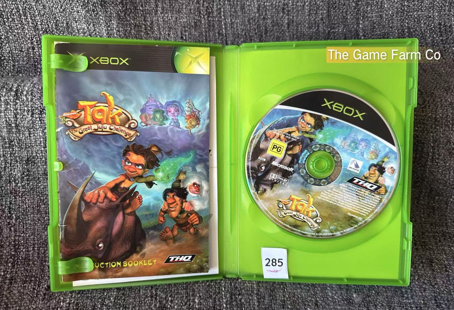 Tak The Great Juju Challenge Game Microsoft Xbox Original