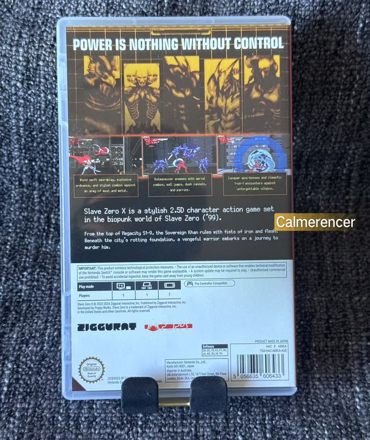 Slave Zero X Switch Game- Brand New - Nintendo Switch