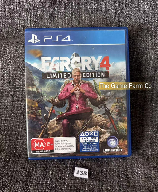 Far Cry 4 Limited Edition Sony Playstation 4 (PS4) Game