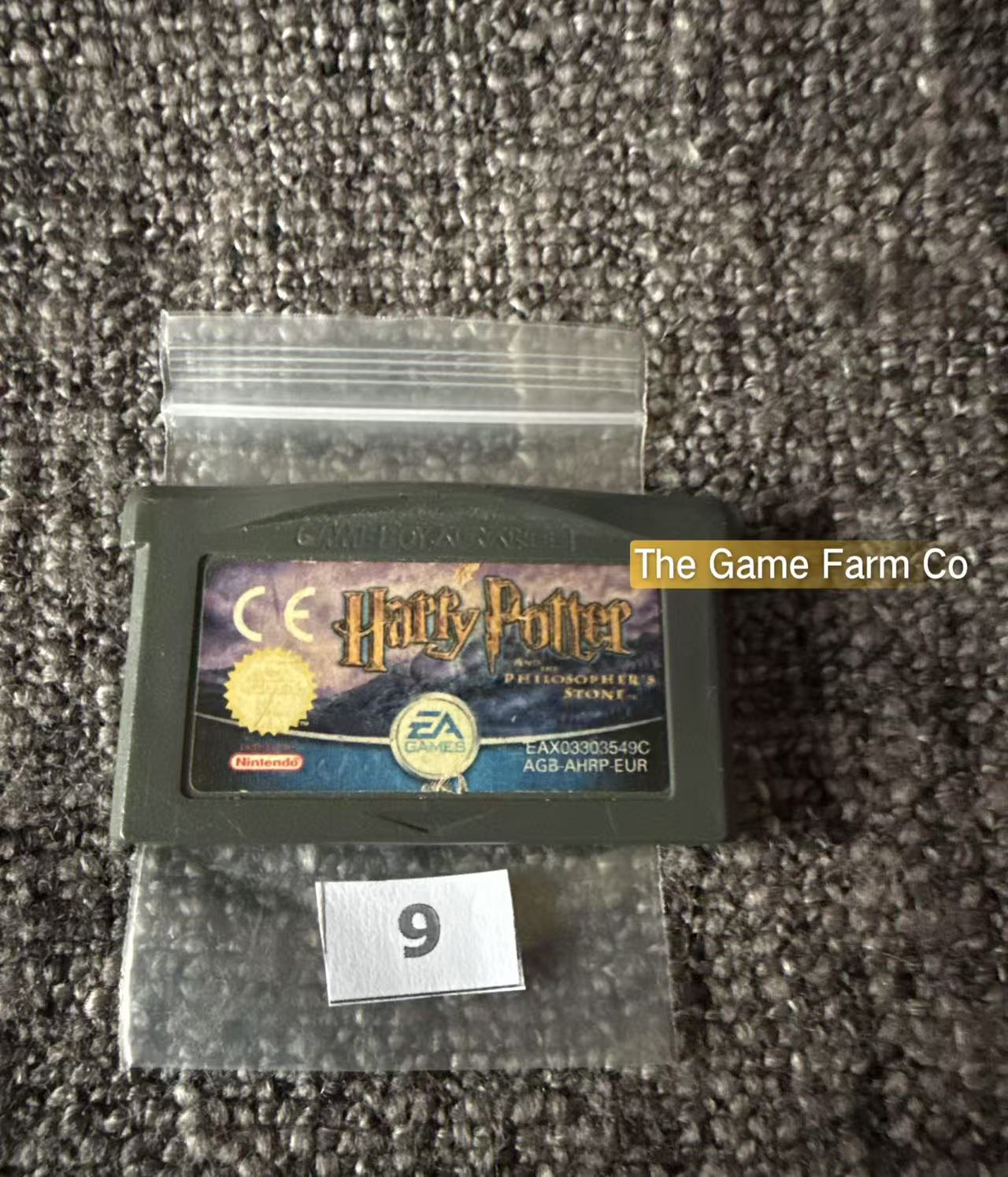 Harry Potter and the Philosopher's Stone Nintendo Game -Nintendo Gameboy Advance Cart GBA - Pal Version