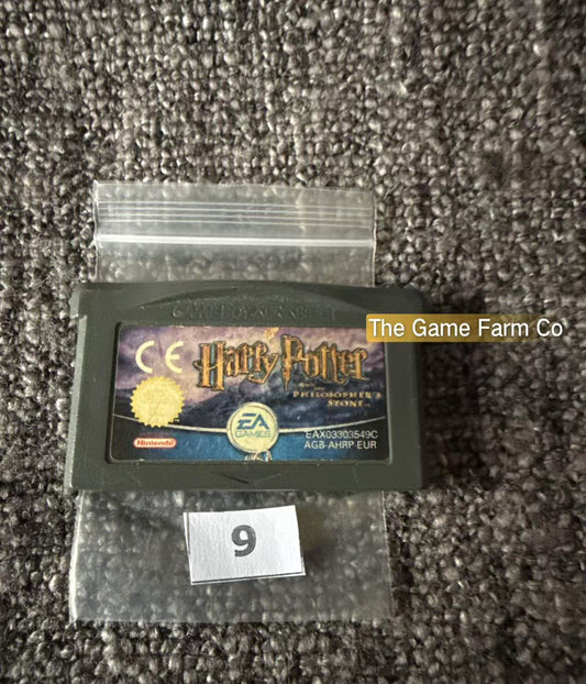 Harry Potter and the Philosopher's Stone Nintendo Game -Nintendo Gameboy Advance Cart GBA - Pal Version