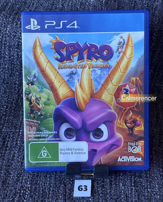 Spyro Reignited Trilogy Sony Playstation 4 (PS4) Game