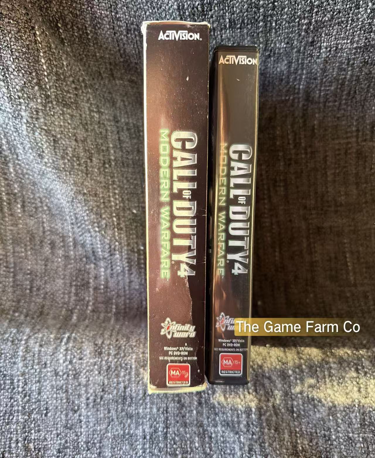 Call of Duty 4: Modern Warfare PC Big Box Complete CIB Untested Vintage Retro