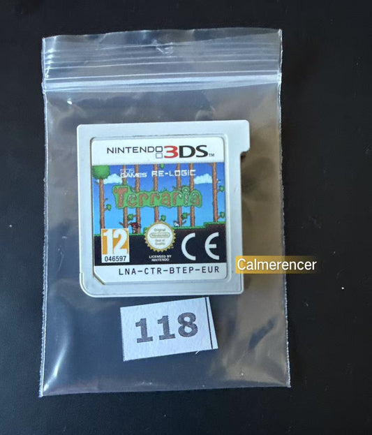 Terraria Game - No case Nintendo 3DS
