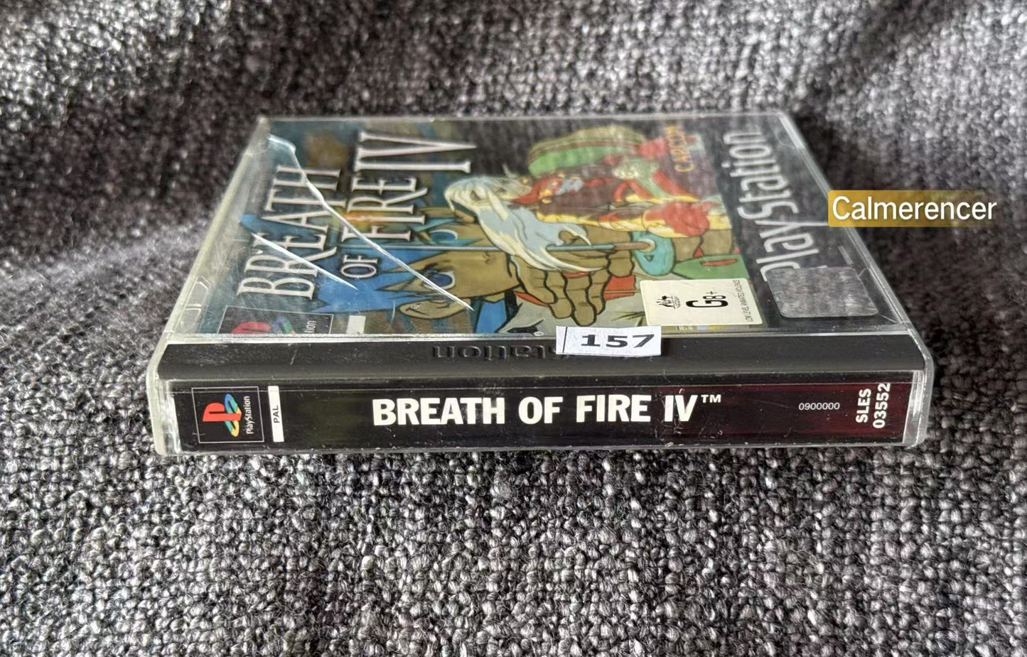 Breath Of Fire IV - No manual - Sony Playstation One (PS1) Game