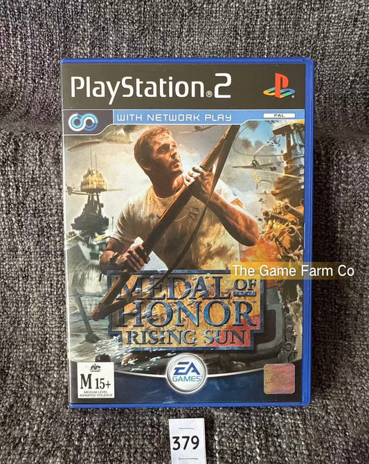 Medal Of Honor Rising Sun In Mint Condition Game- Sony PlayStation 2 (PS2)