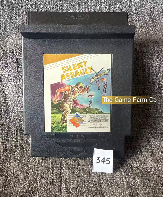 Silent Assault Game - Nes/Hes - Nintendo / Entertainment System - Pal Version