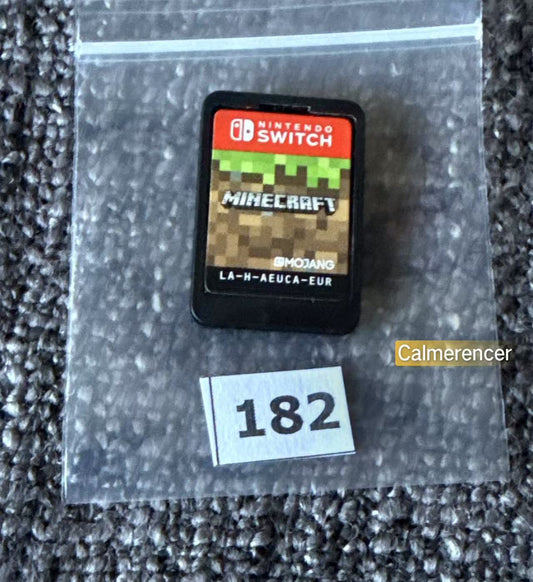 Minecraft Switch Game Loose (No case) - Nintendo Switch