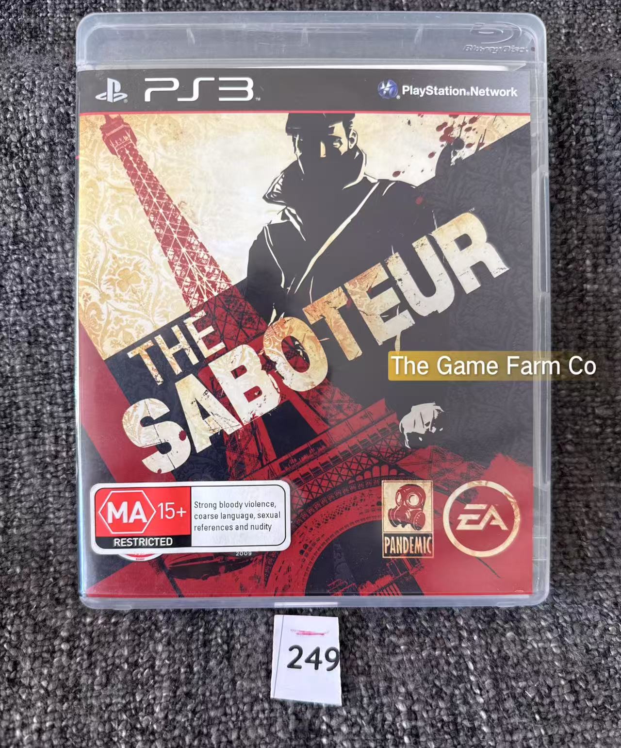 The Saboteur Game - PS3 - Sony Playstation 3