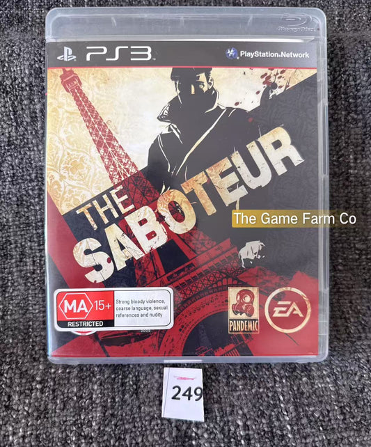 The Saboteur Game - PS3 - Sony Playstation 3