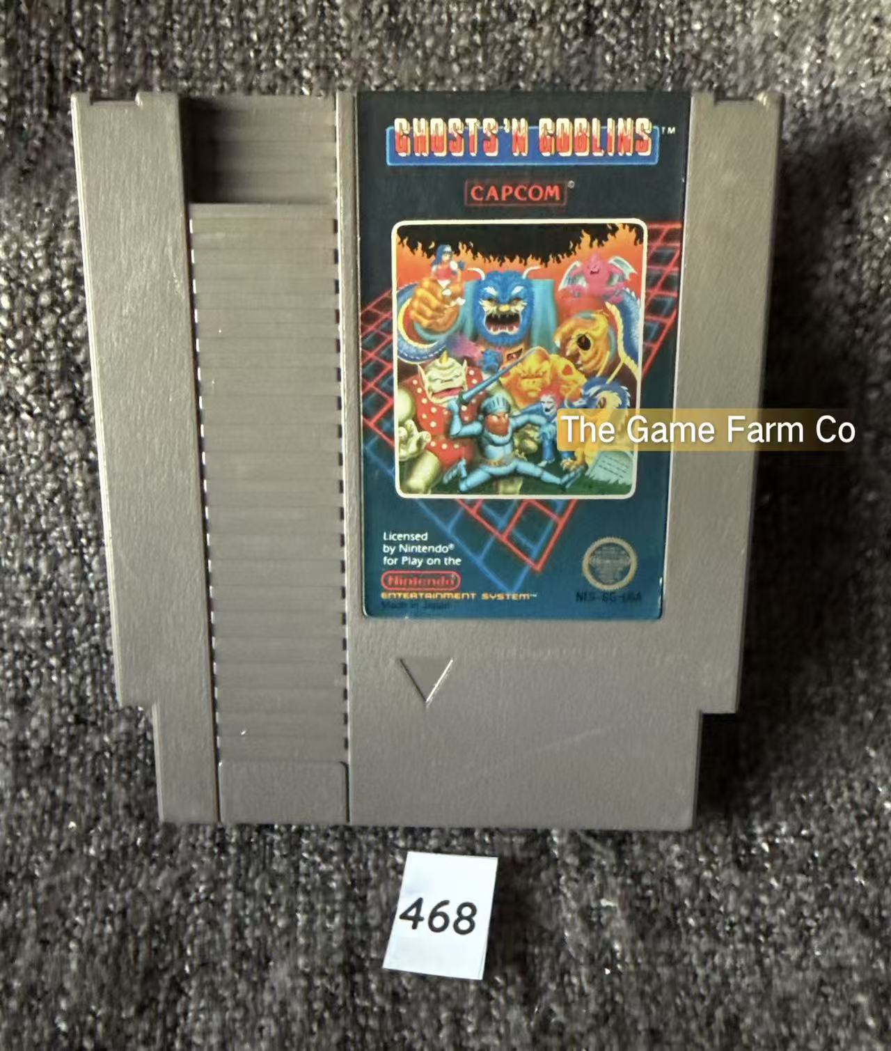 Ghosts 'n Goblins Nintendo Entertainment System (NES) Loose Used