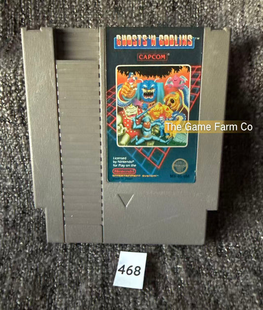Ghosts 'n Goblins Nintendo Entertainment System (NES) Loose Used