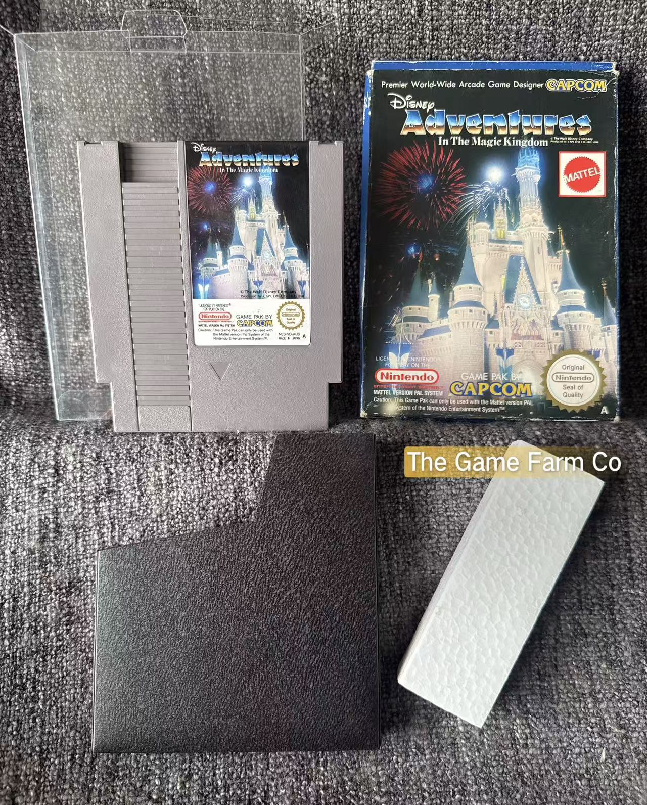 Disney Adventures in The Magic Kingdom Boxed Game - Nes - Nintendo / Entertainment System - Pal Version