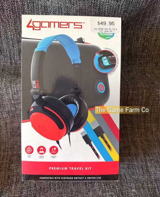 4Gamers Premium Travel Kit Nintendo Switch BNIB Sealed AUS