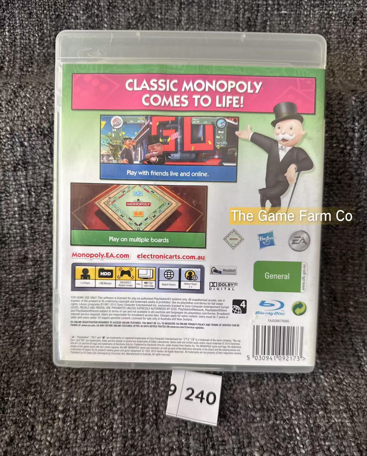 Monopoly Streets Game - PS3 - Sony Playstation 3