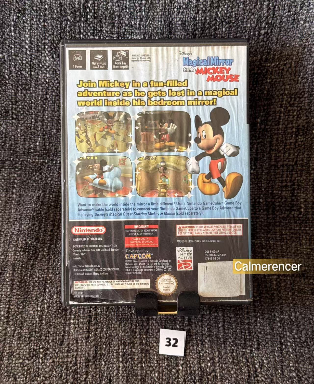 Magical Mirror Starring Micky Mouse Game - Nintendo Gamecube - Pal Version