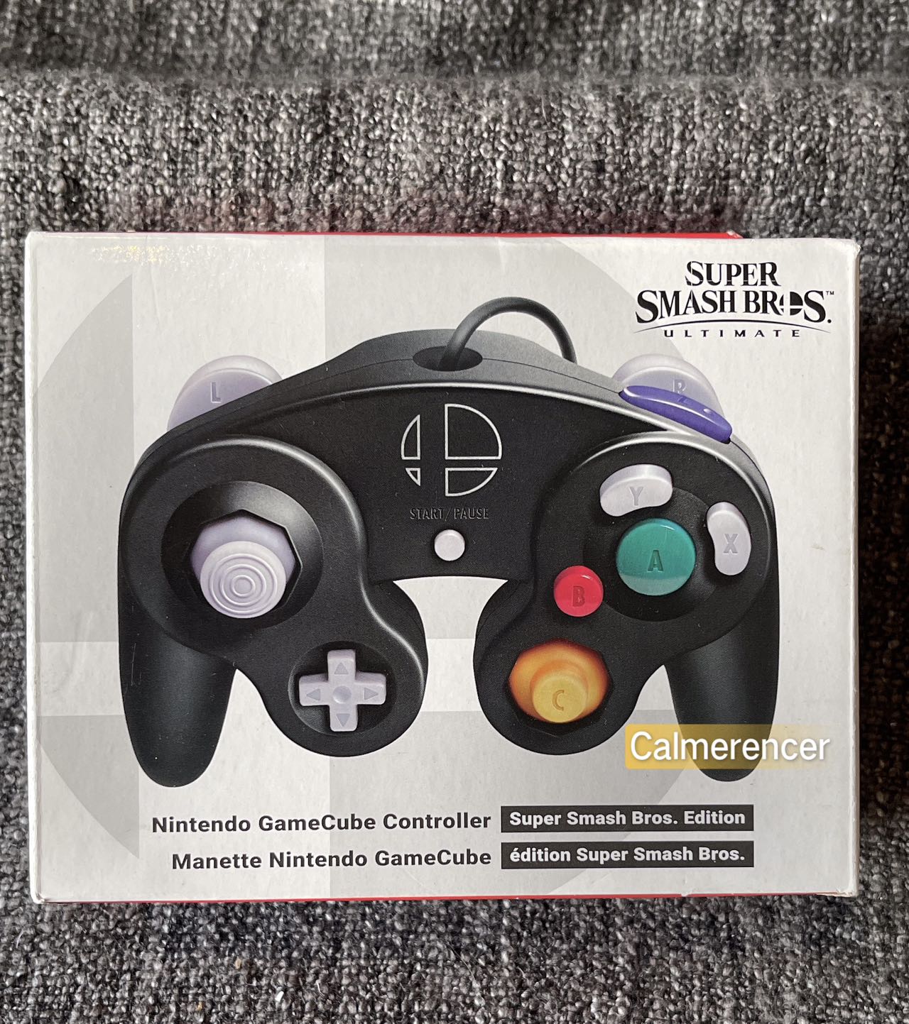 Super Smash Bros. Nintendo GameCube Controller - Genuine wired controller