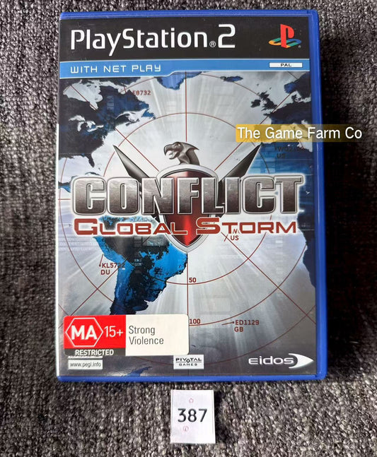 Conflict Global Storm Game In mint like condition - Sony PlayStation 2 (PS2)