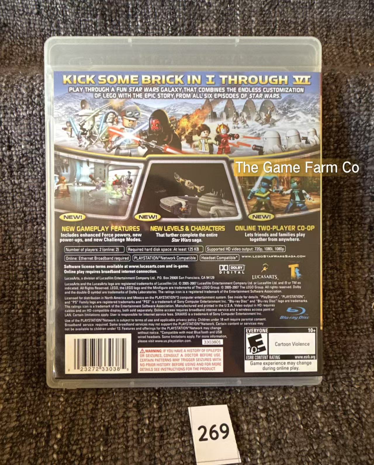 Lego Star Wars Complete Saga Game - PS3 - Sony Playstation 3