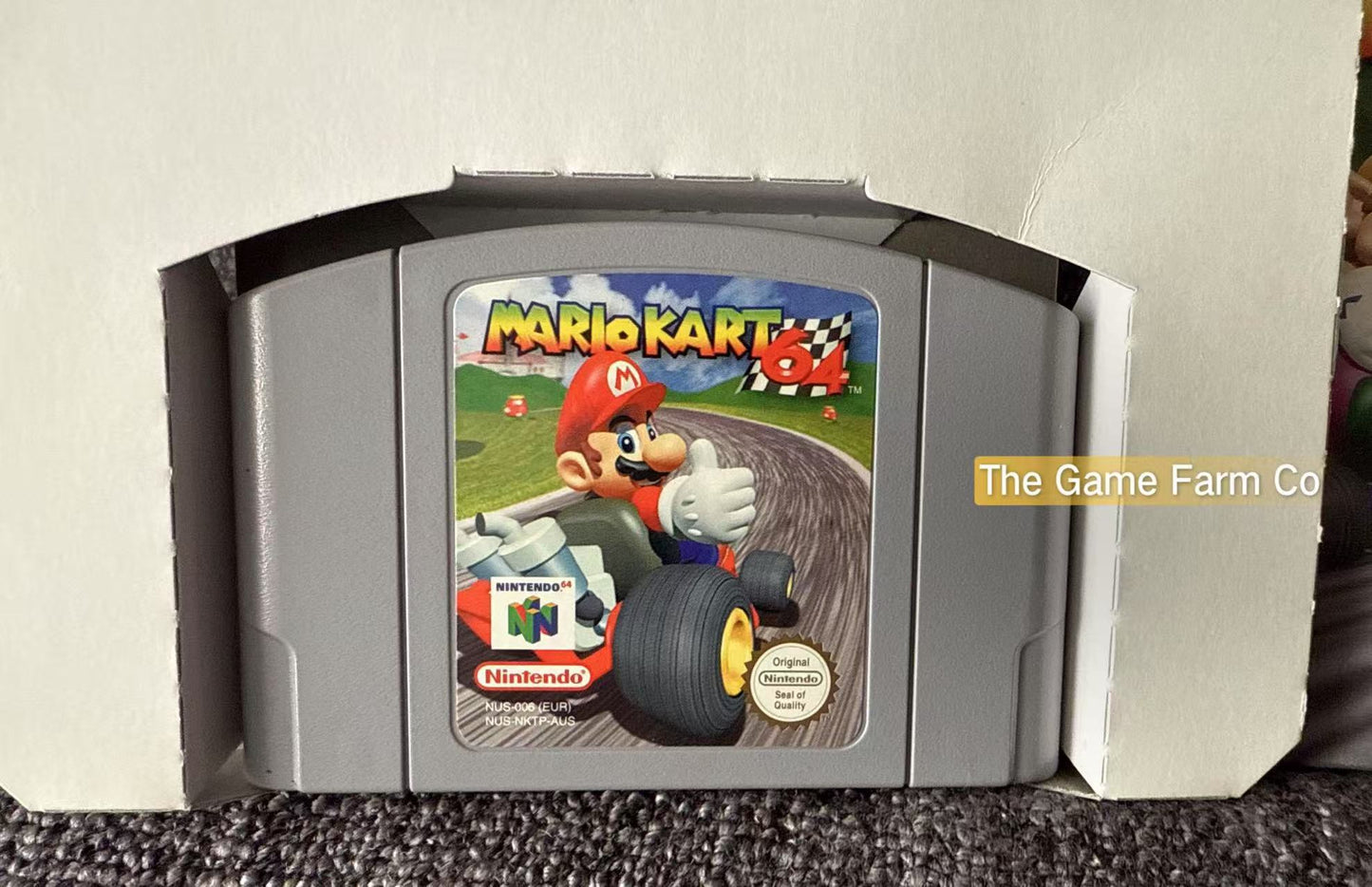 Mario Kart Game Boxed - Nintendo 64 / N64 - Pal Version